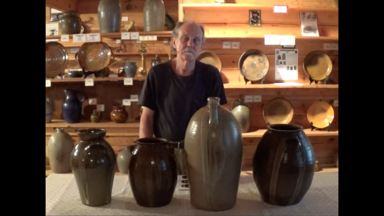 Southern Pottery with Melted Glass