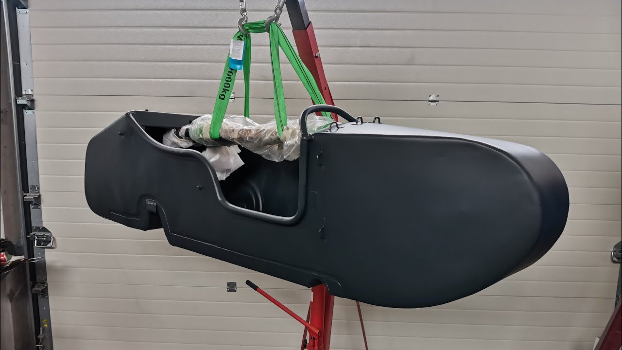 Projekt K750 (KMZ, Dnepr) Boot, Kotflügel und Kleinteile grundieren, spachteln, lackieren