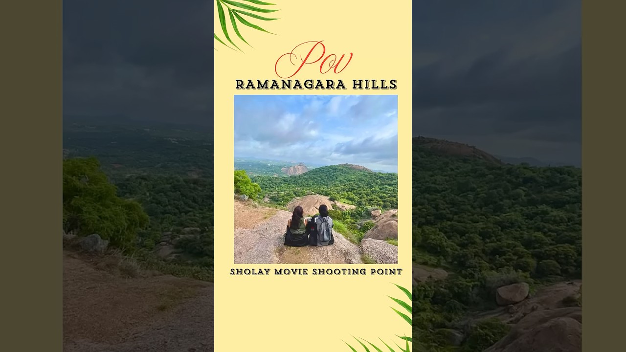 Ramanagara hills | Sholay movie shooting point | Must visit place near Bengaluru | Triumph Speed 400