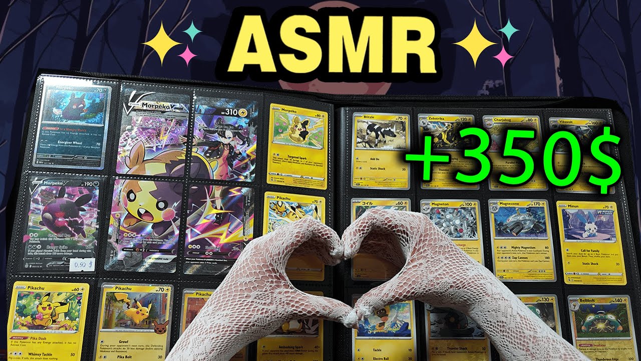 ASMR Pokémon Card Collection - Fully Filled Portfolio📚