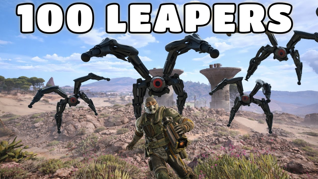Throwing 100 Leaper Pulse Units At People In Arc Raiders