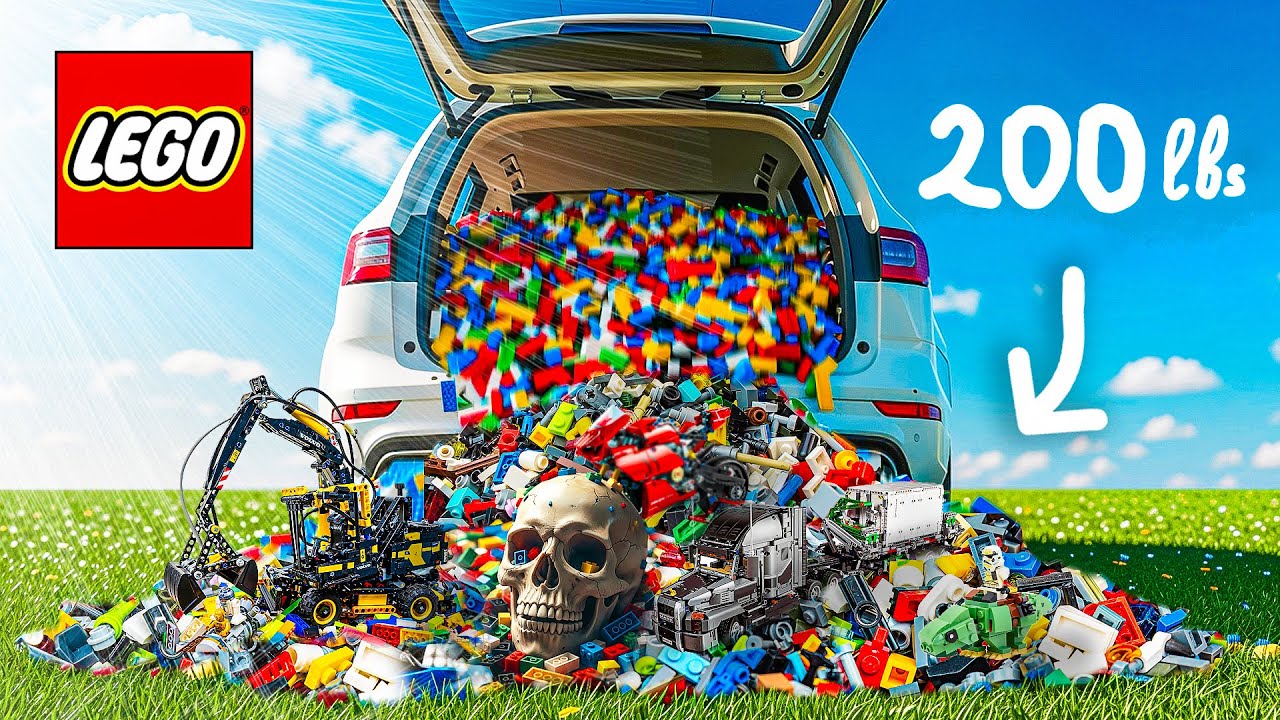 Я рассортировал 200 фунтов LEGO