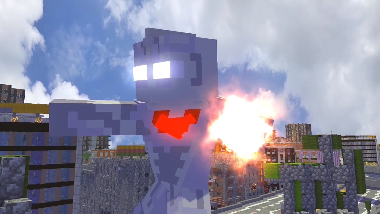 Minecraft：Ultraman Noa PK Dark Zagi