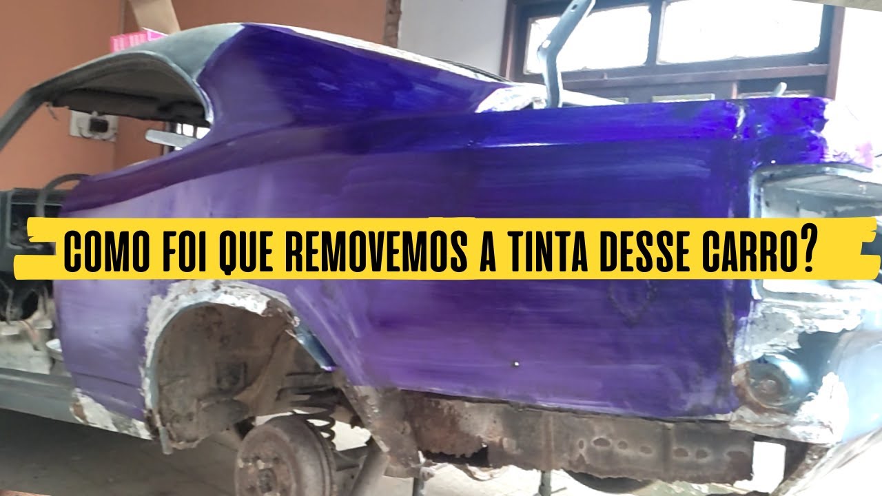 Existe JEITO FÁCIL de remover TINTA de um CARRO? | Is there an EASY WAY to remove PAINT from a CAR?