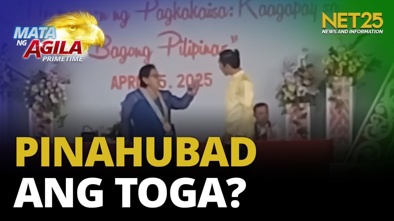 Principal sa Antique, kinuwestyon matapos ipatanggal ang toga ng graduates