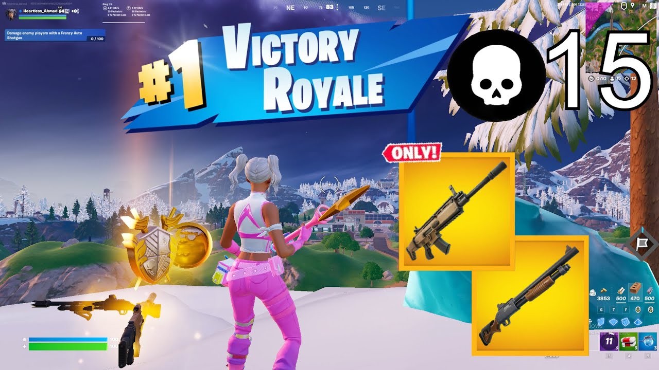 I Almost WON Using Mythic Weapons ONLY! 