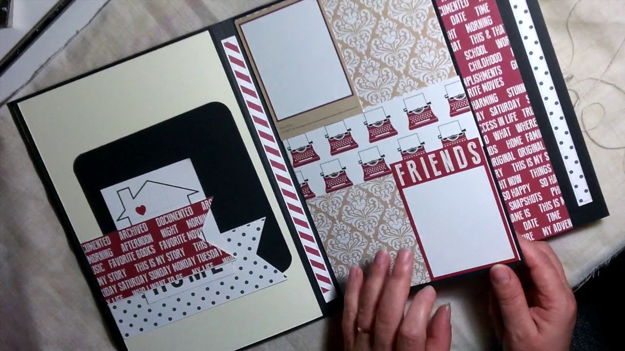 Flip-Flap 2018 - Scrapbooking Tutorial | Scrapmary