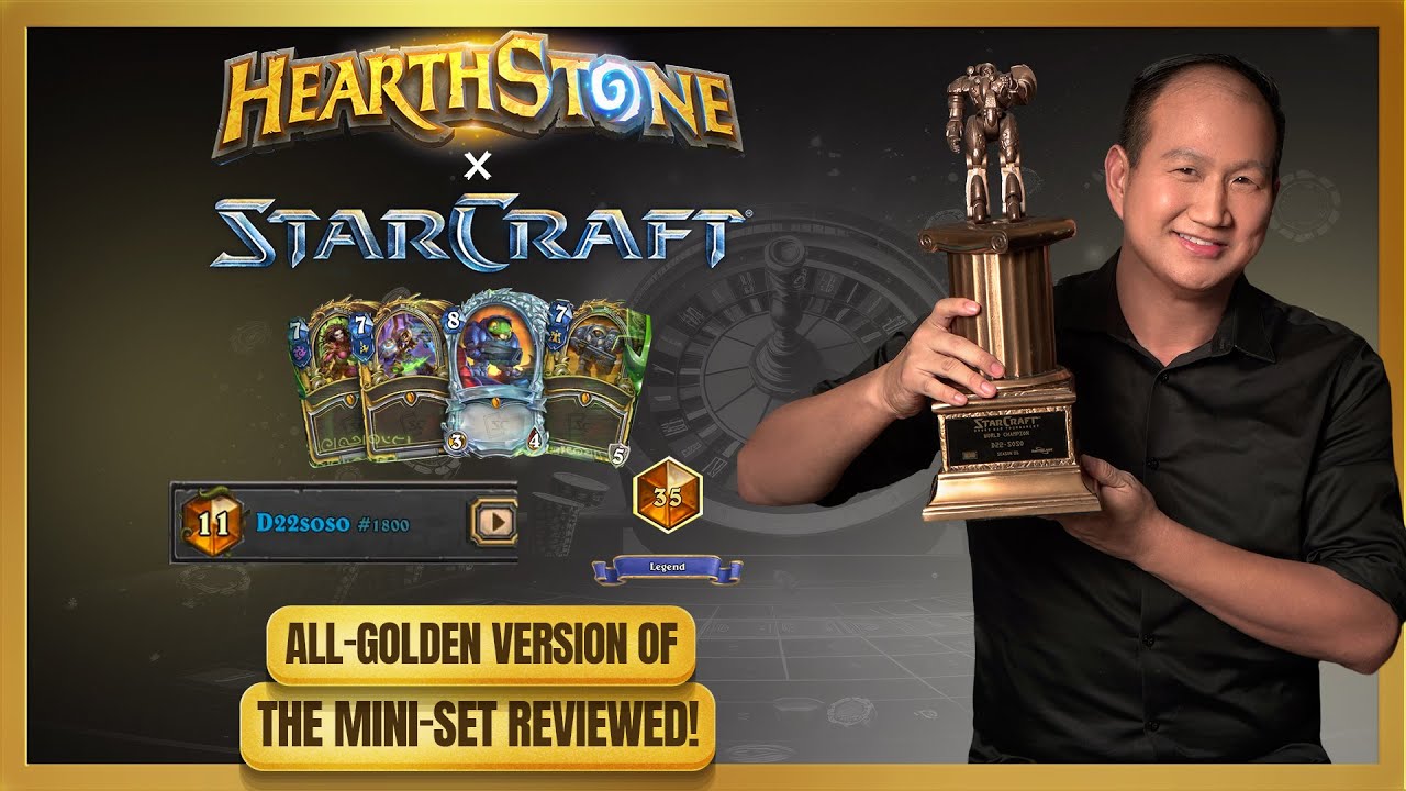 FINISHING Legend April 2025 StarCraft Hearthstone w/ Wayne 