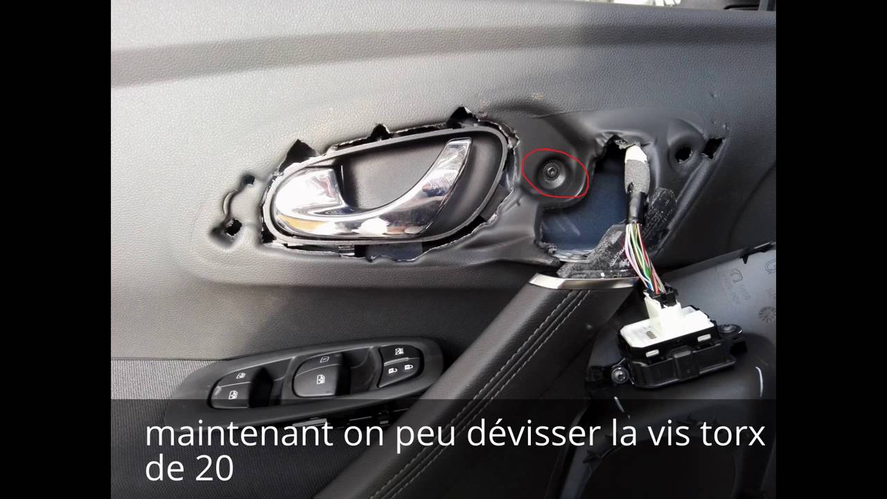 Tuto demontage habillage porte Av + retro Renault KADJAR/disassembly front door Renault Kadjar