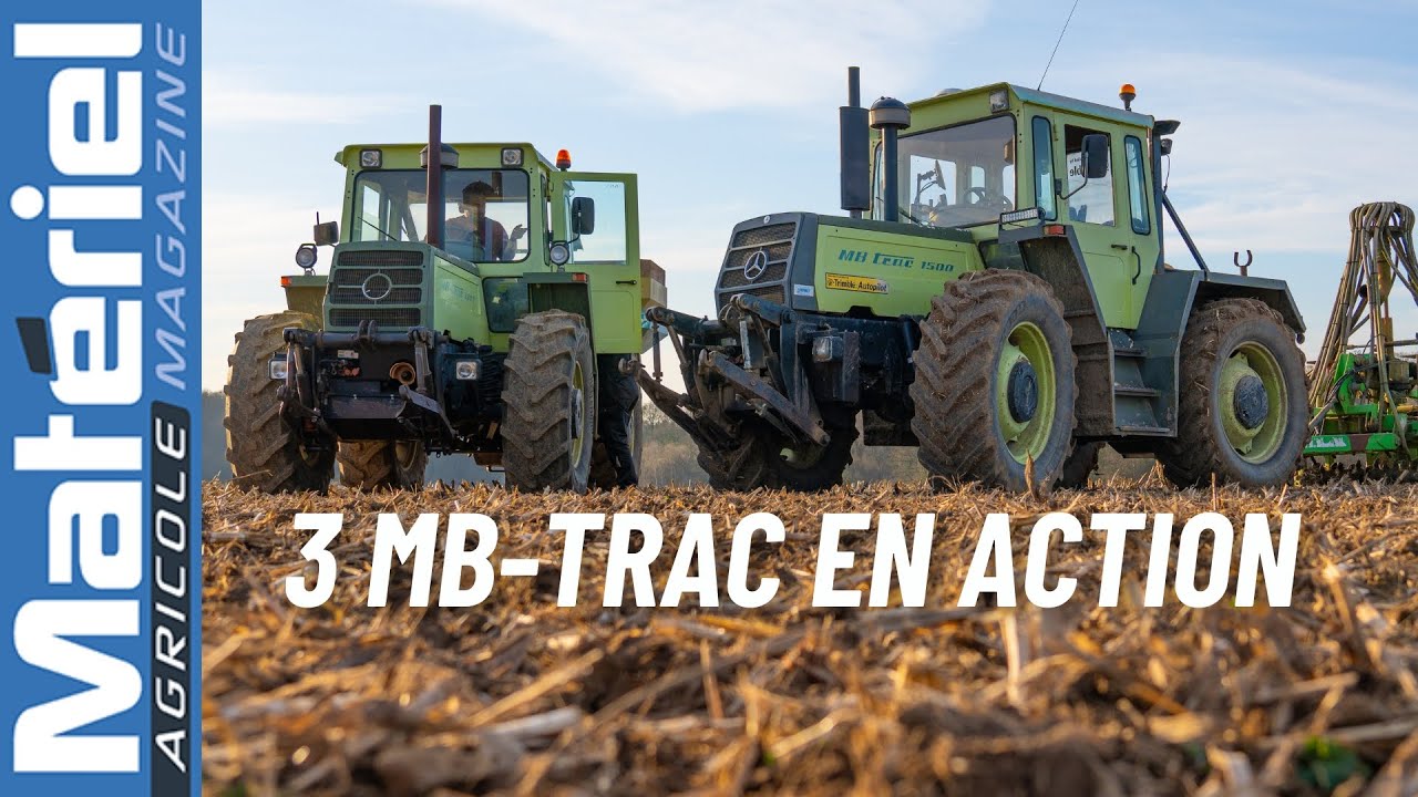 🔥 MB-trac 1300 et 1500 au champ - Youngtimer