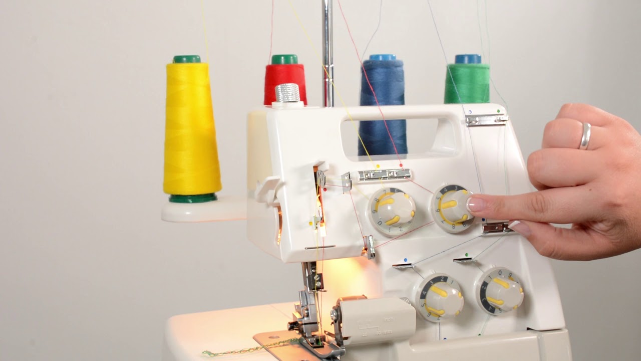 Overlock Toyota SL3335 curso de uso y manejo completo