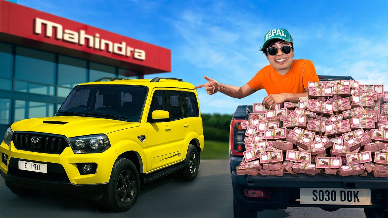 I bought MAHINDRA SCORPIO using only 5RS note 🚘