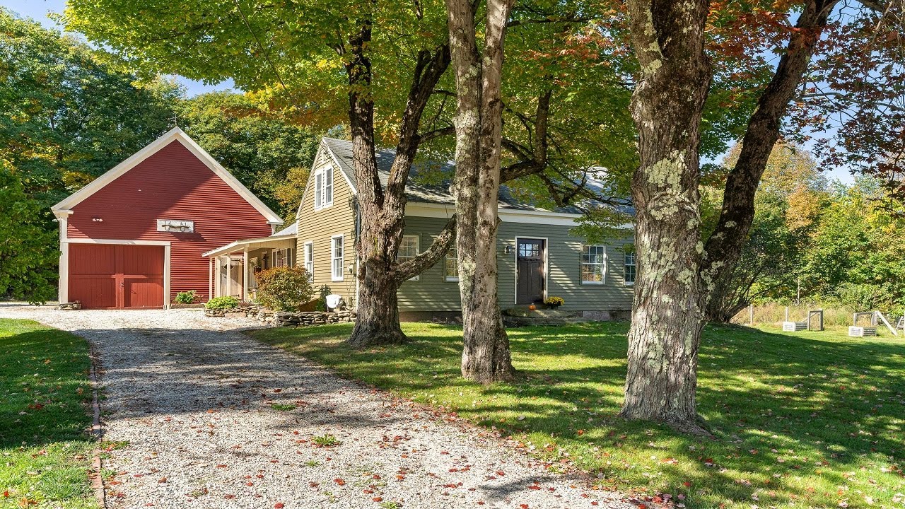 Tour This Stunning Historic Maine Farmhouse for Sale in Freeport