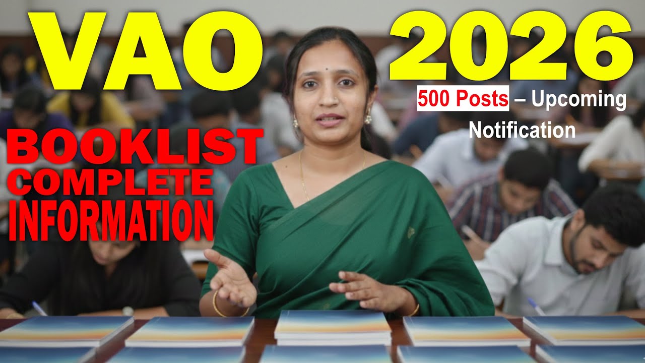 VAO 2026 | 500 POSTS | COMPLETE BOOKLIST & WHAT TO STUDY | Full Syllabus + Strategy