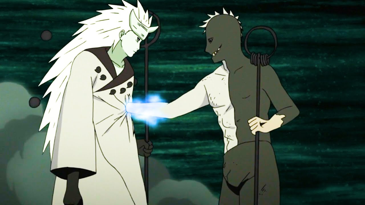 Obito trai Madara e declara que quer se tornar Hokage, Naruto e Sasuke estão gravemente feridos