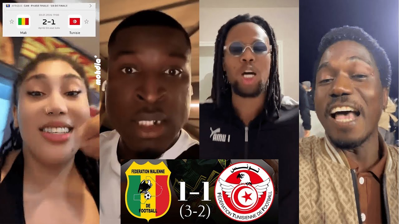 LES IVOIRIENS & MALIENS CELEBRENT LA VICTOIRE DU MALI FACE A LA TUNISIE | CAN 2025 MAROC | MOHDIA