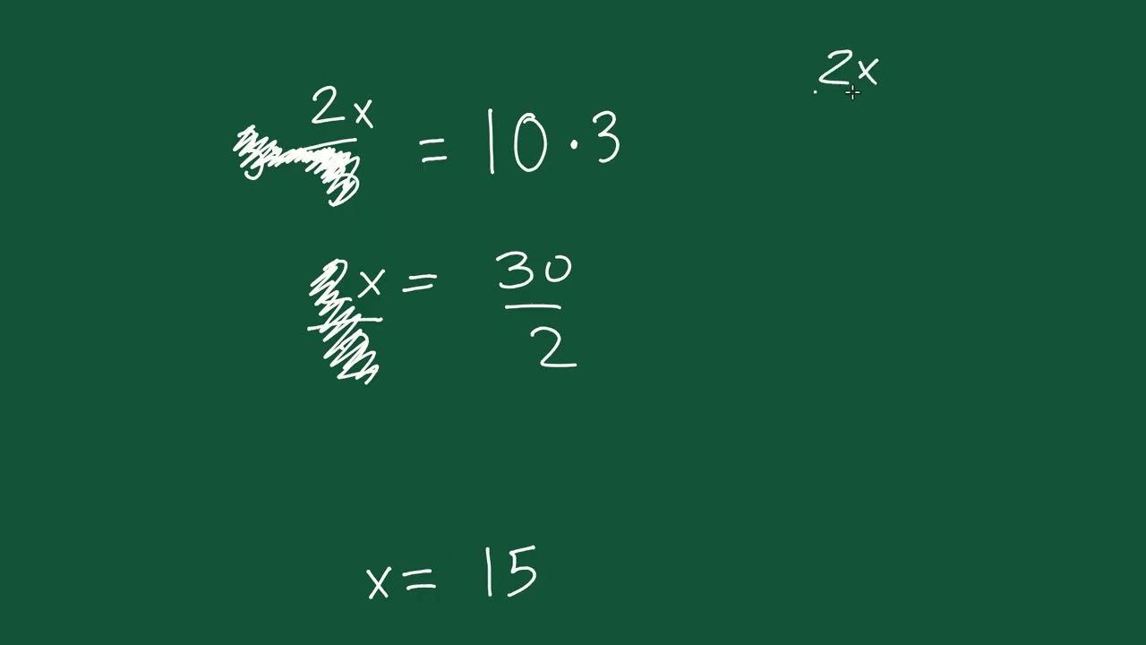 Learn Algebra - Video 10 - How to Solve Basic Equations