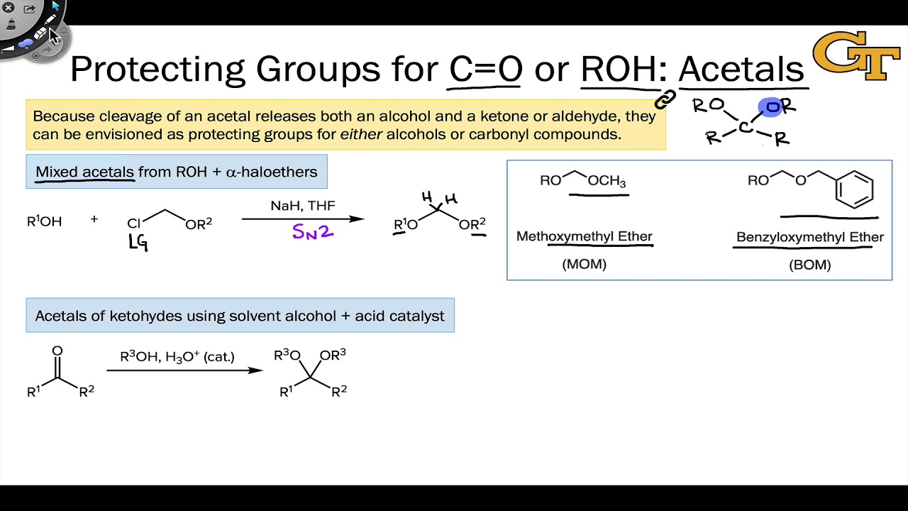 26.03 Acetals as Protecting Groups