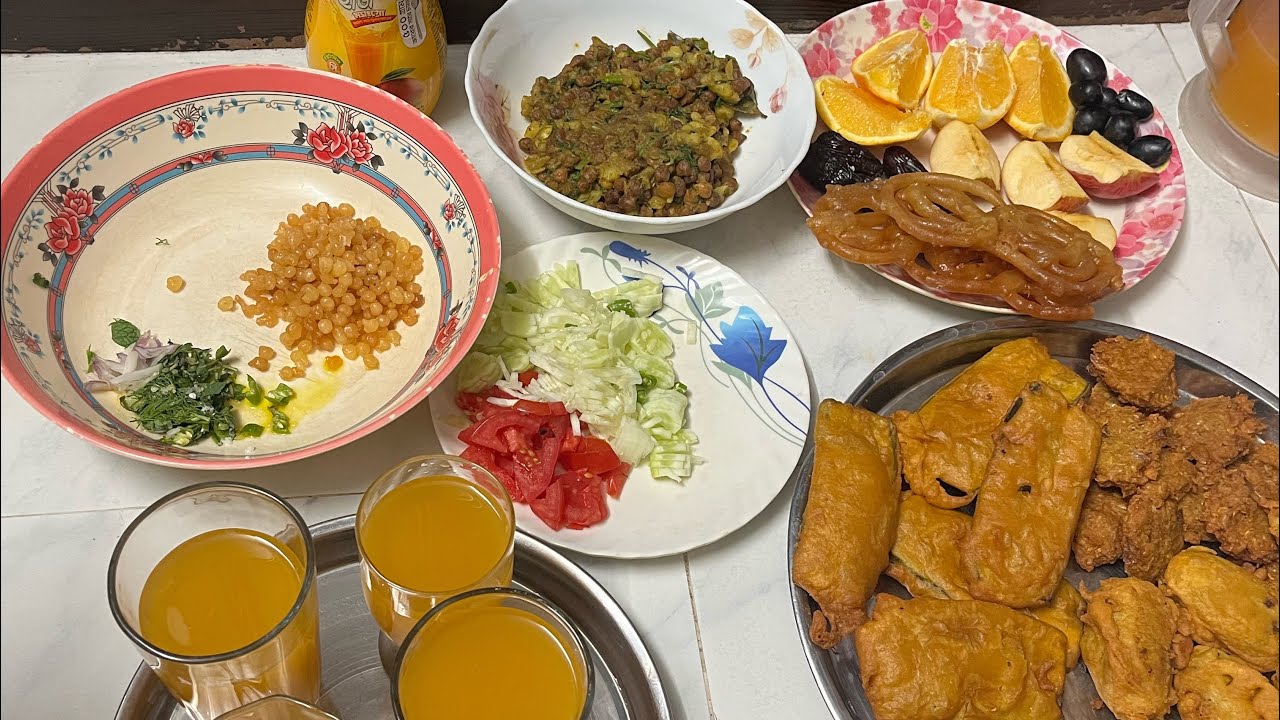 আজকে প্রথম রোজায় কি ইফতারি বানালাম শেয়ার করলাম #foryou #recipe 