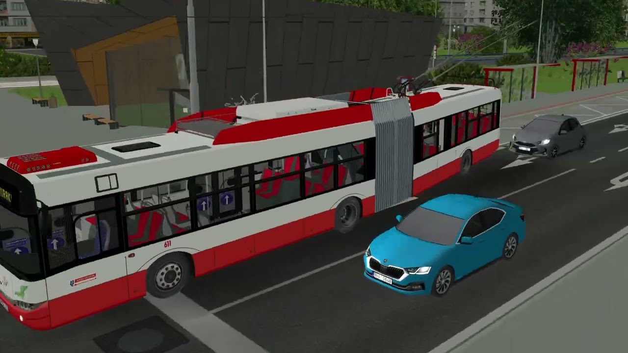SIMT MHD | Škoda 27Tr #611 @ohen299 linka 17 NAPOSLEDY Na Míráku PŘED AKTUALIZACÍ