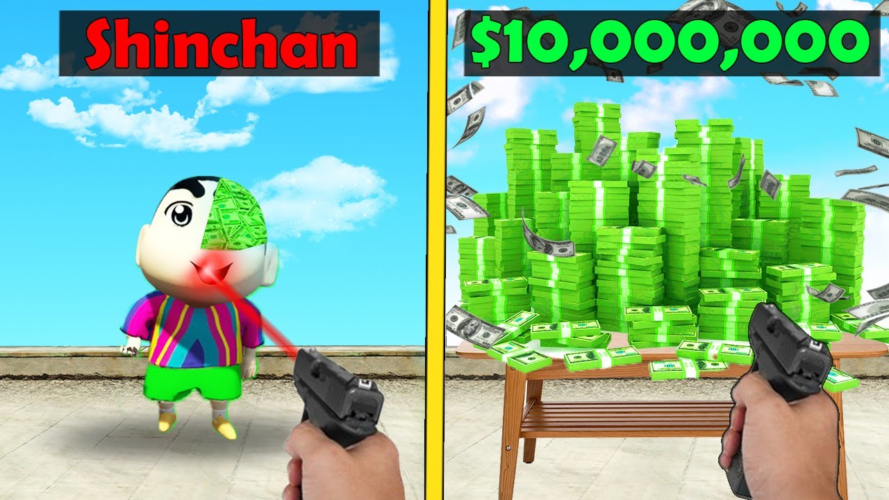 Everything I SHOOT Becomes MONEY In GTA 5!