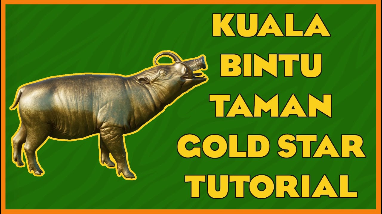 KUALA BINTU TAMAN GOLD TUTORIAL | PLANET ZOO | TIMED SCENARIOS