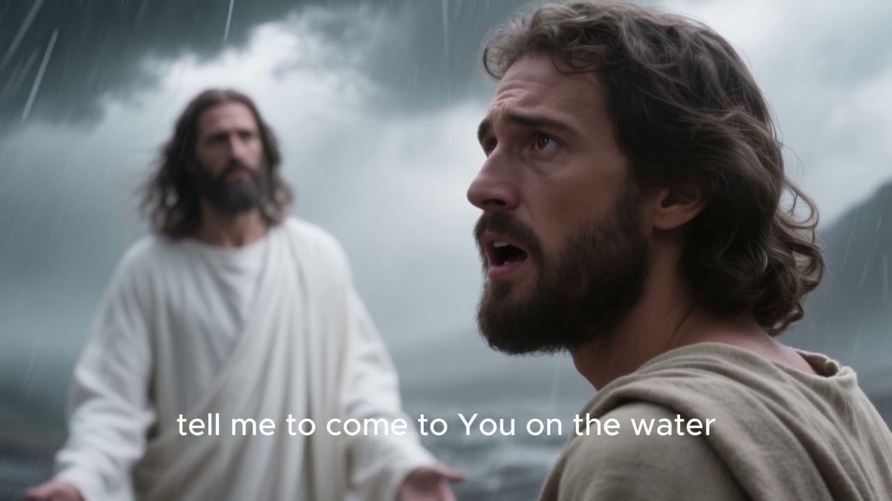 Jesus walk on water #Bible #movie #Christian 