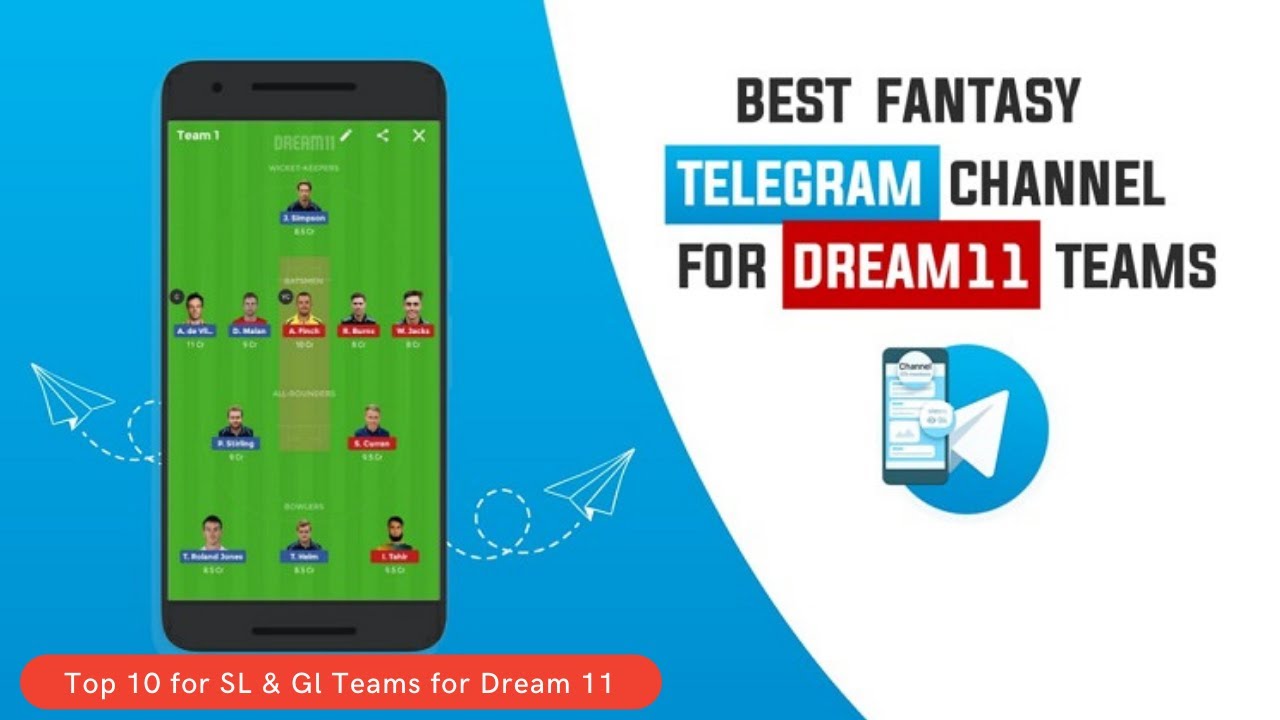 Top 10 Telegram Channel | Top 10 Dream11 Telegram Channel | Best Fantasy Telegram Channel in 2021