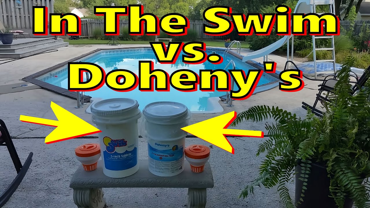 WINNER??? In The Swim Versus Doheny's Chlorine Pool Tablets