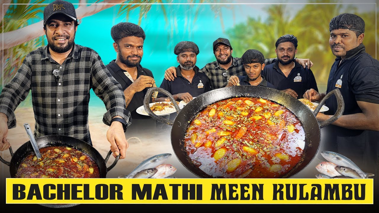 Bachelor Mathi men kulambu Easy method by Jabbar bhai