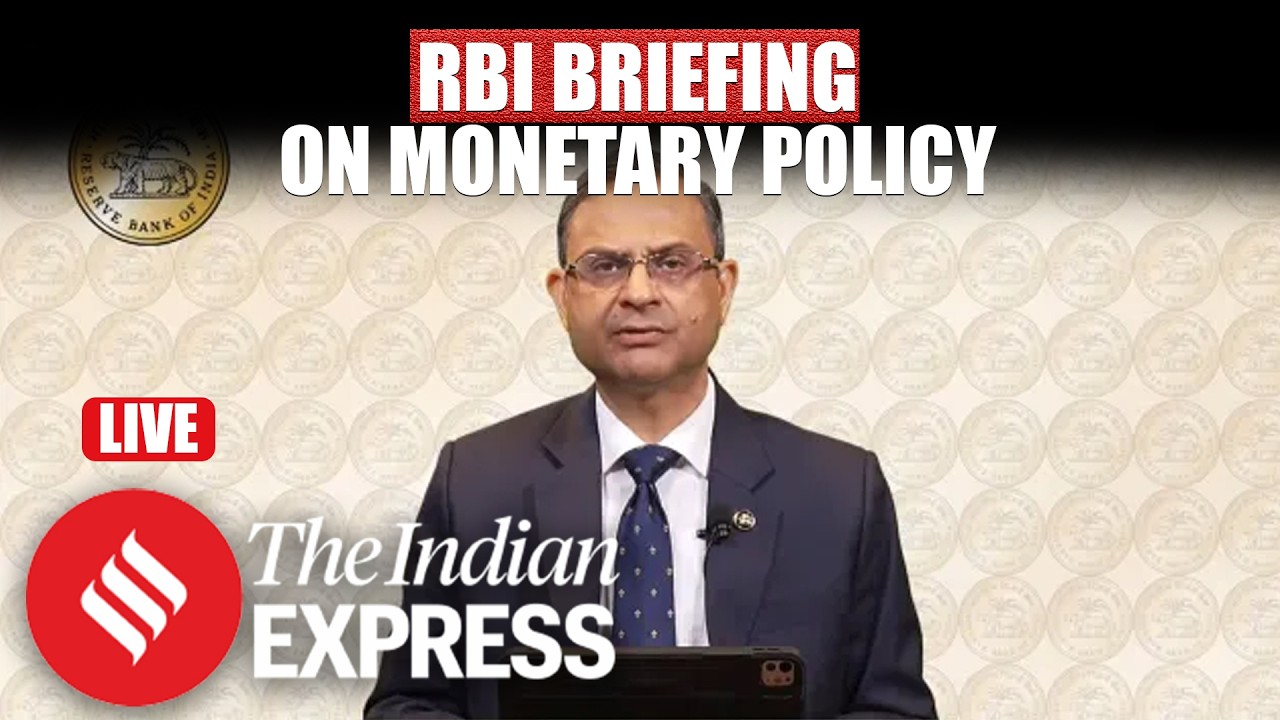 RBI Governor Sanjay Malhotra Briefs On Monetary Policy