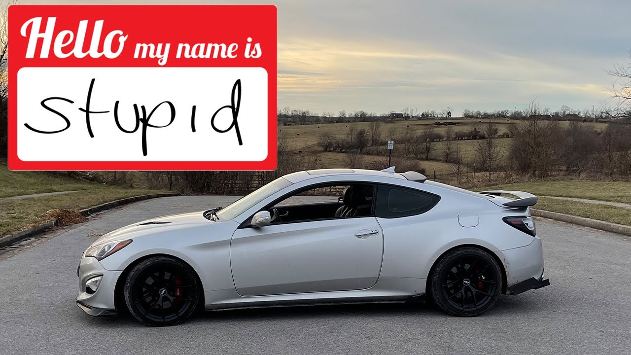 Mistakes I Made With My Genesis Coupe...