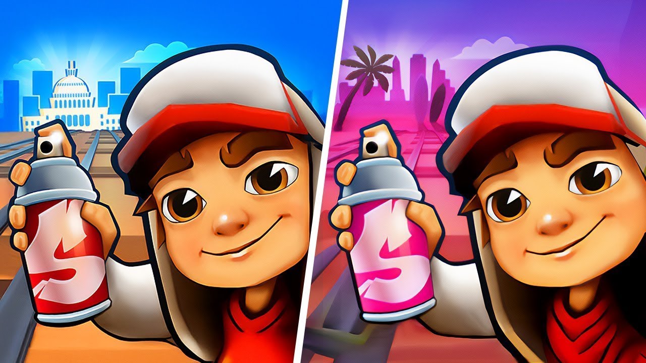 Subway Surfers Venice 🆚 Subway Surfers Zurich, Subway Surfers Map Comparison