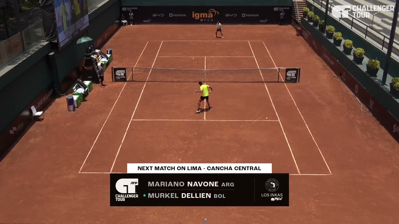 Mariano Navone (ARG) Vs Murkel Dellien (BOL) // 2-6 6-7 // Igma Open // [FULL MATCH]