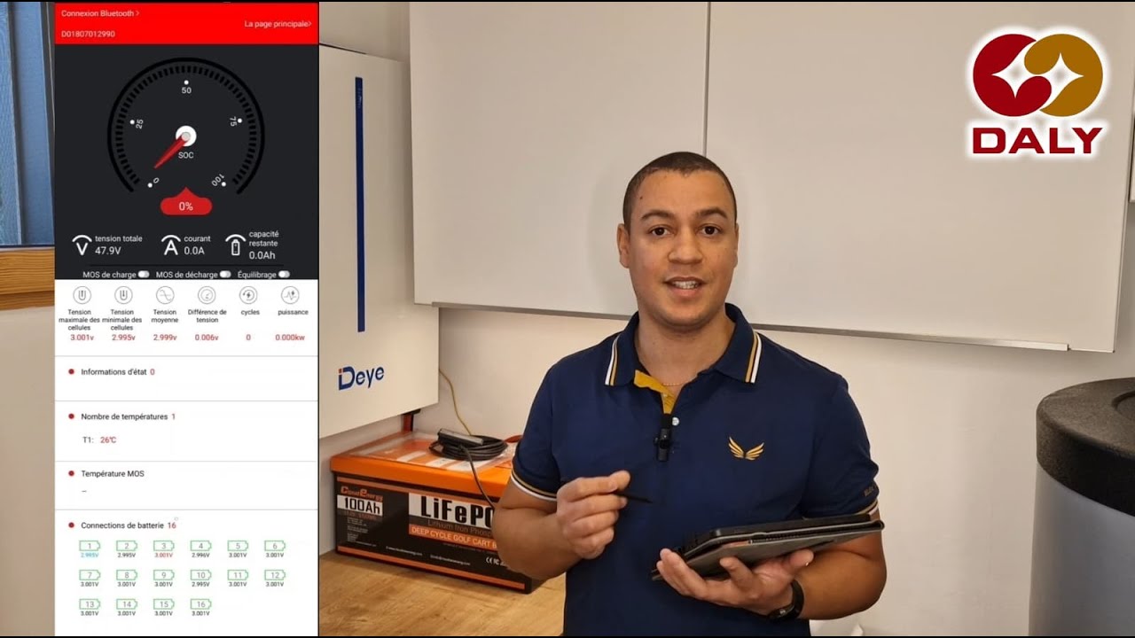 🔋 Régulateur actif Bluetooth DALY 1A 16S : L’Upgrade incontournable pour vos batteries ! ⚡