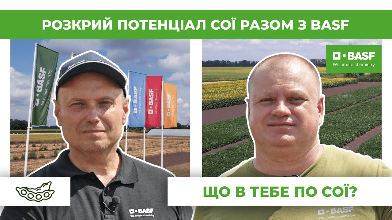 Частина 4: розкрий потенціал сої з BASF - ефективні рішення для високого врожаю!