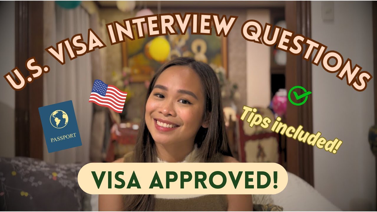 U.S. VISA INTERVIEW QUESTIONS | Tourist Visa/B1B2