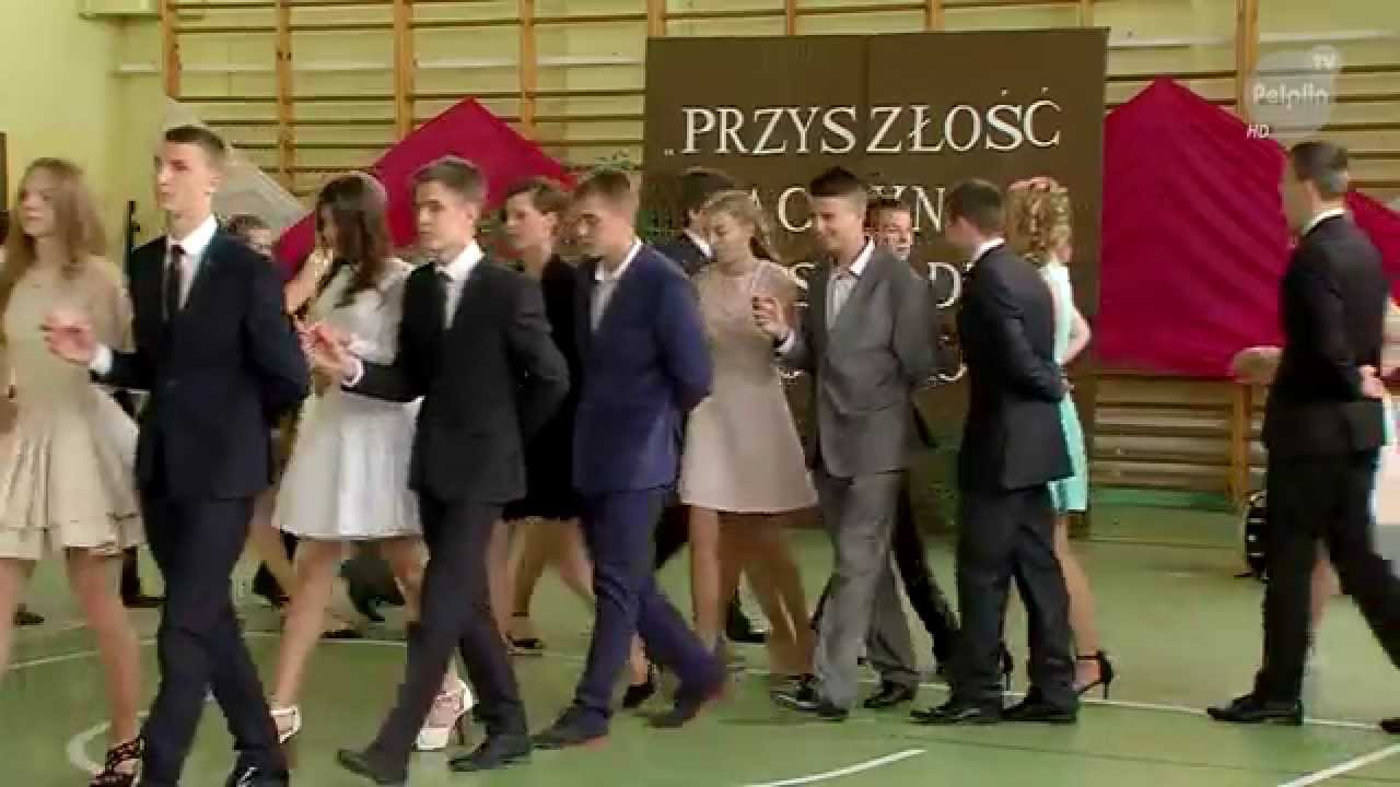 Zakończenie gimnazjum w ZKiW nr 1 w Pelplinie - TV Pelplin HD