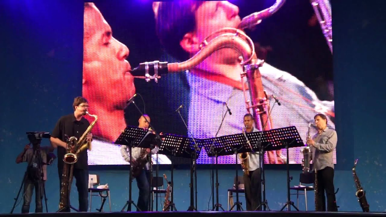 AXIS SAXOPHONE QUARTET FEATURING JOSHUA REDMAN, CHRIS CHEEK, CHRIS POTTER AND MARK TURNER 2