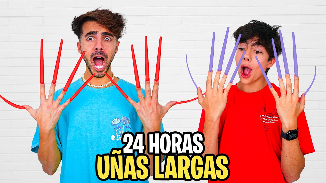 24 HORAS CON U&Ntilde;AS EXTREMADAMENTE LARGAS!