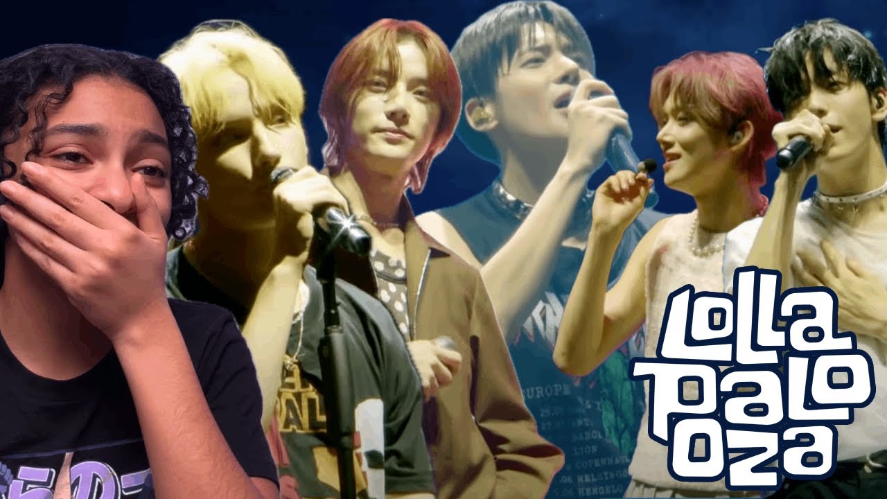 TOMORROW X TOGETHER Live at Lollapalooza 2023 Reaction!