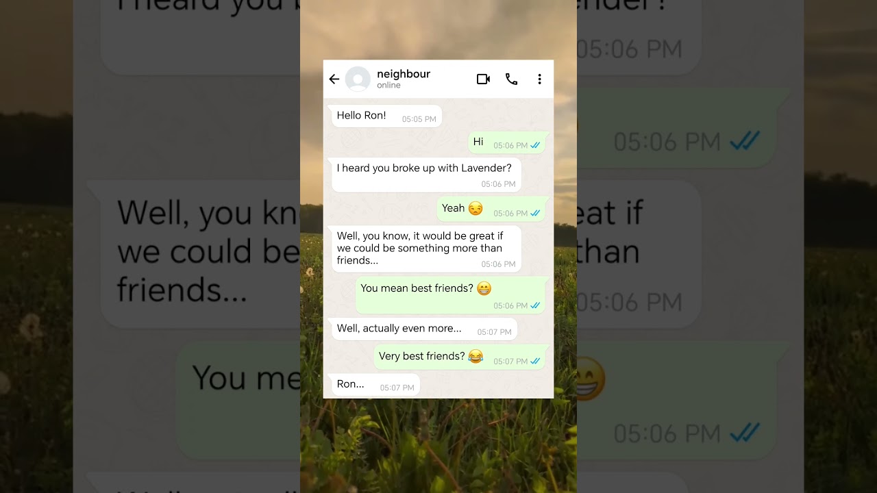 She tried to flirt, but he chose friendship! 😂🤦‍♂️ 