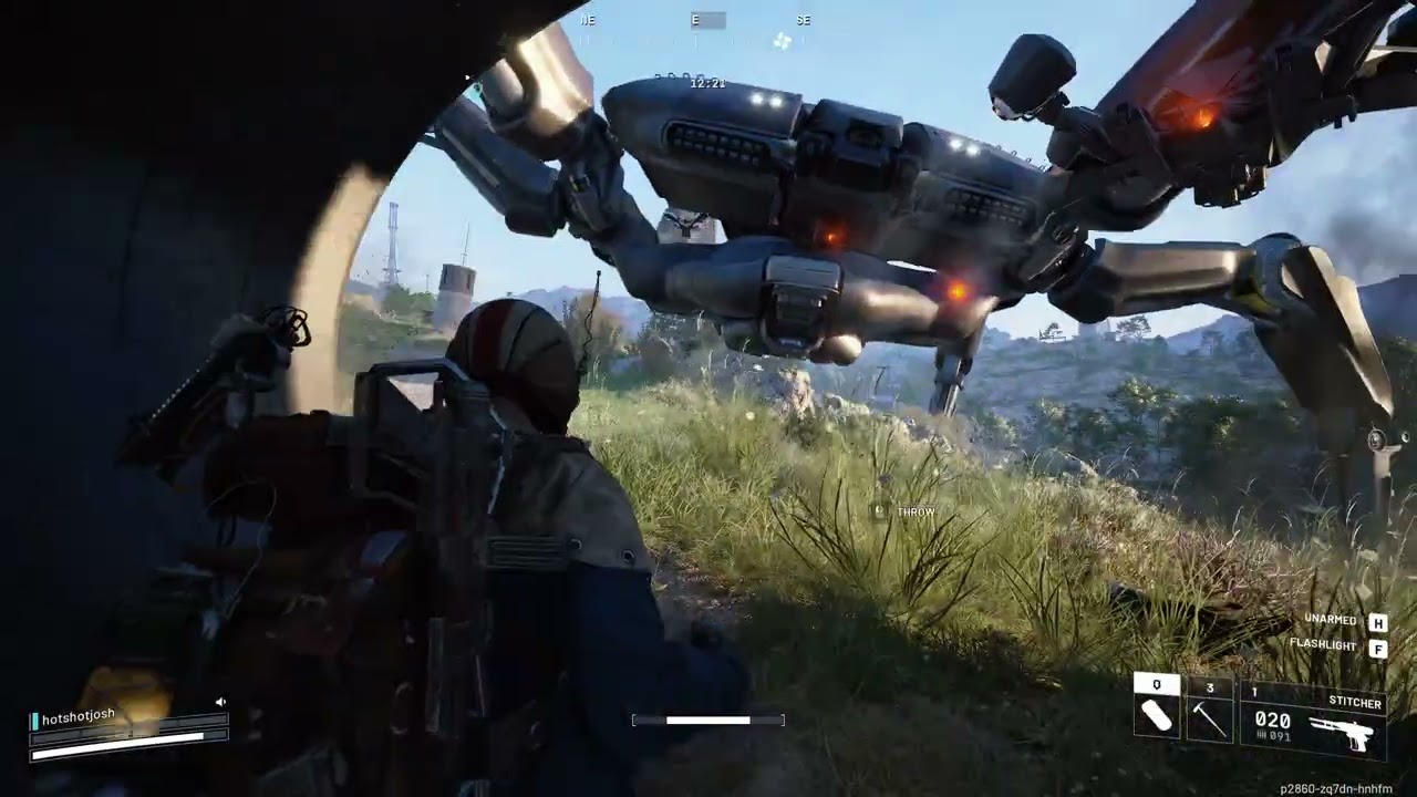 ARC Raiders - Soloing the Harvester with Free Loadout on Blue Gate