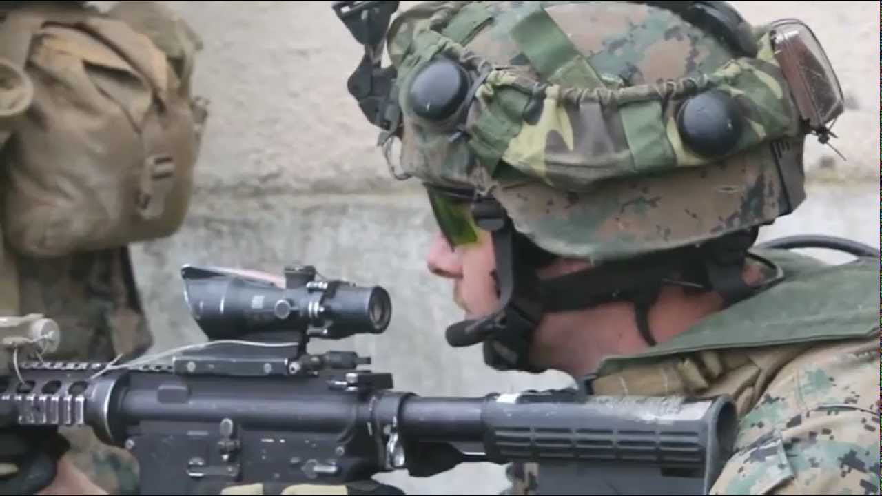 First person view of a cordon and search exercise during Agile Spirit 13 in the Republic of Georgia