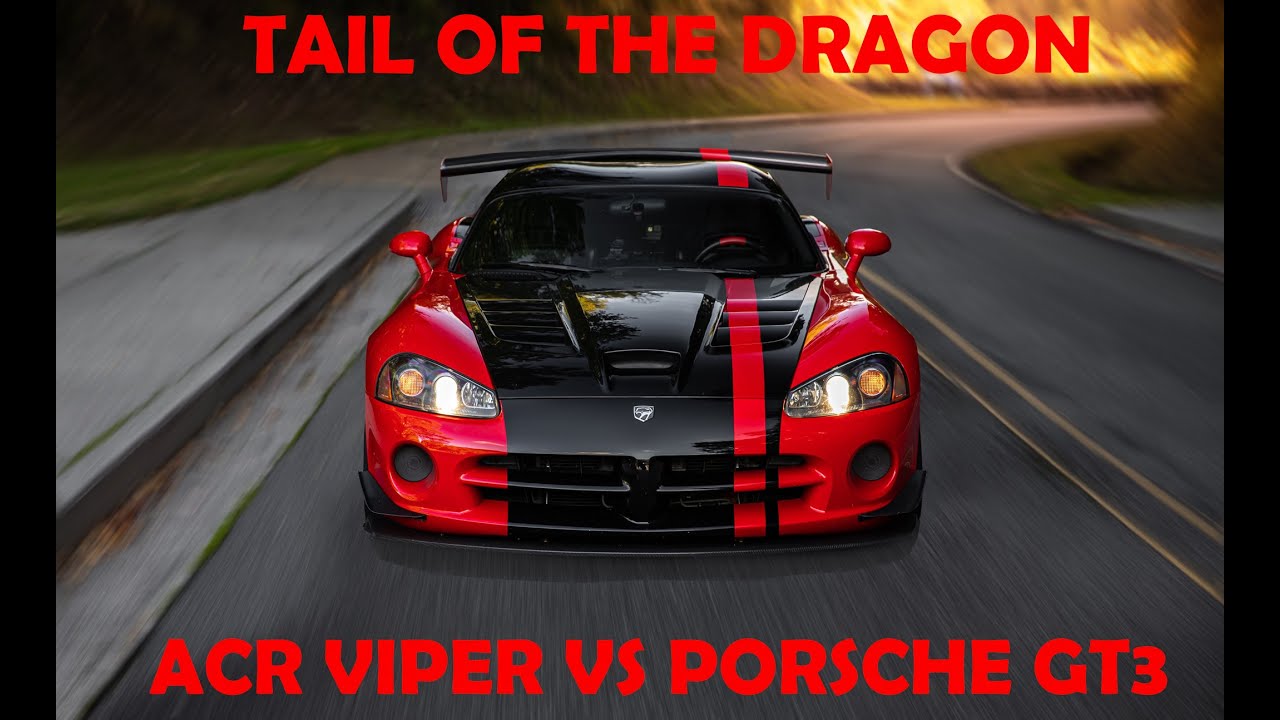 Fast ACR Viper Chases Porsche 991 GT3 on Tail Of The Dragon!
