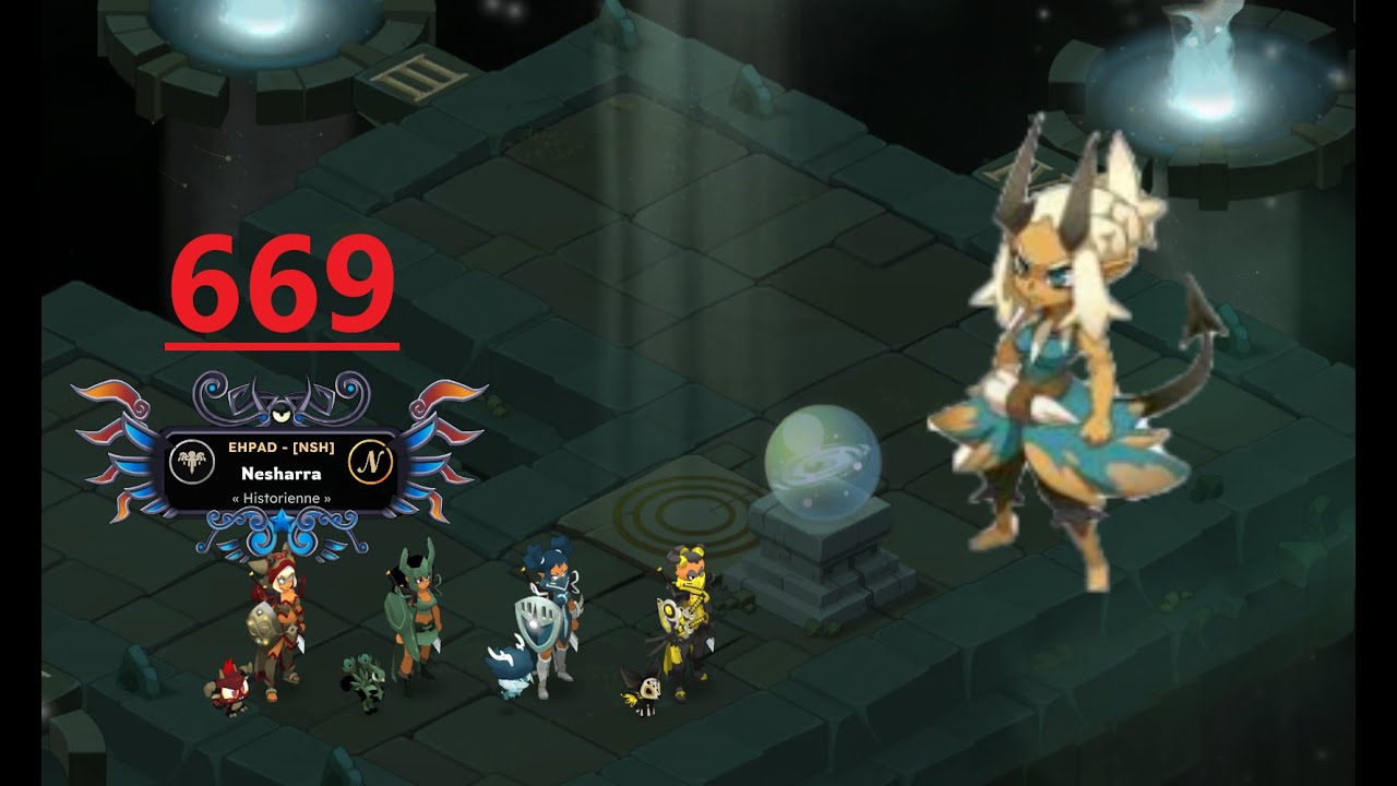 [ DOFUS UNITY SONGE ] - Etage 669 run Terre Air road to 2k - Draegneris