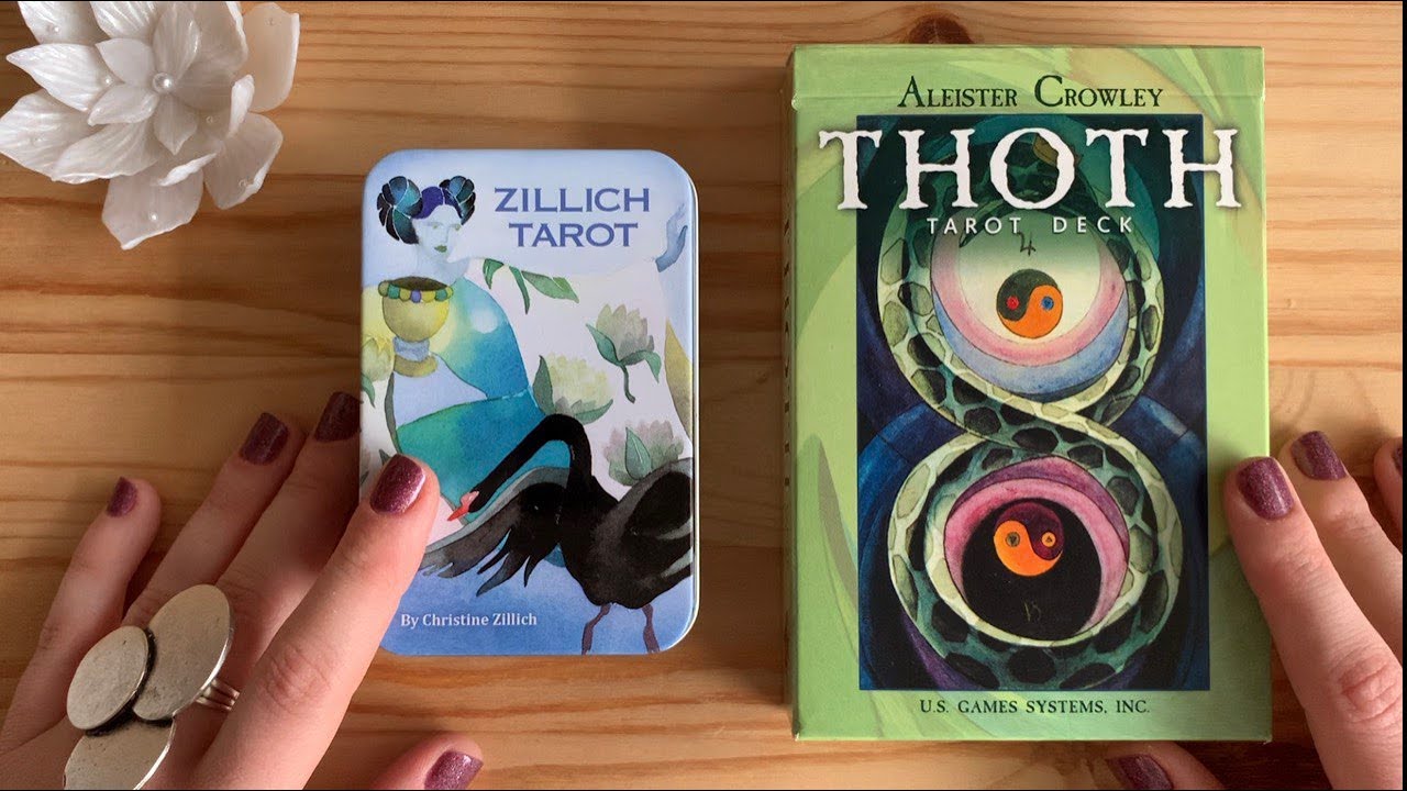 Сравнение колод Zillich Tarot и Thoth Tarot
