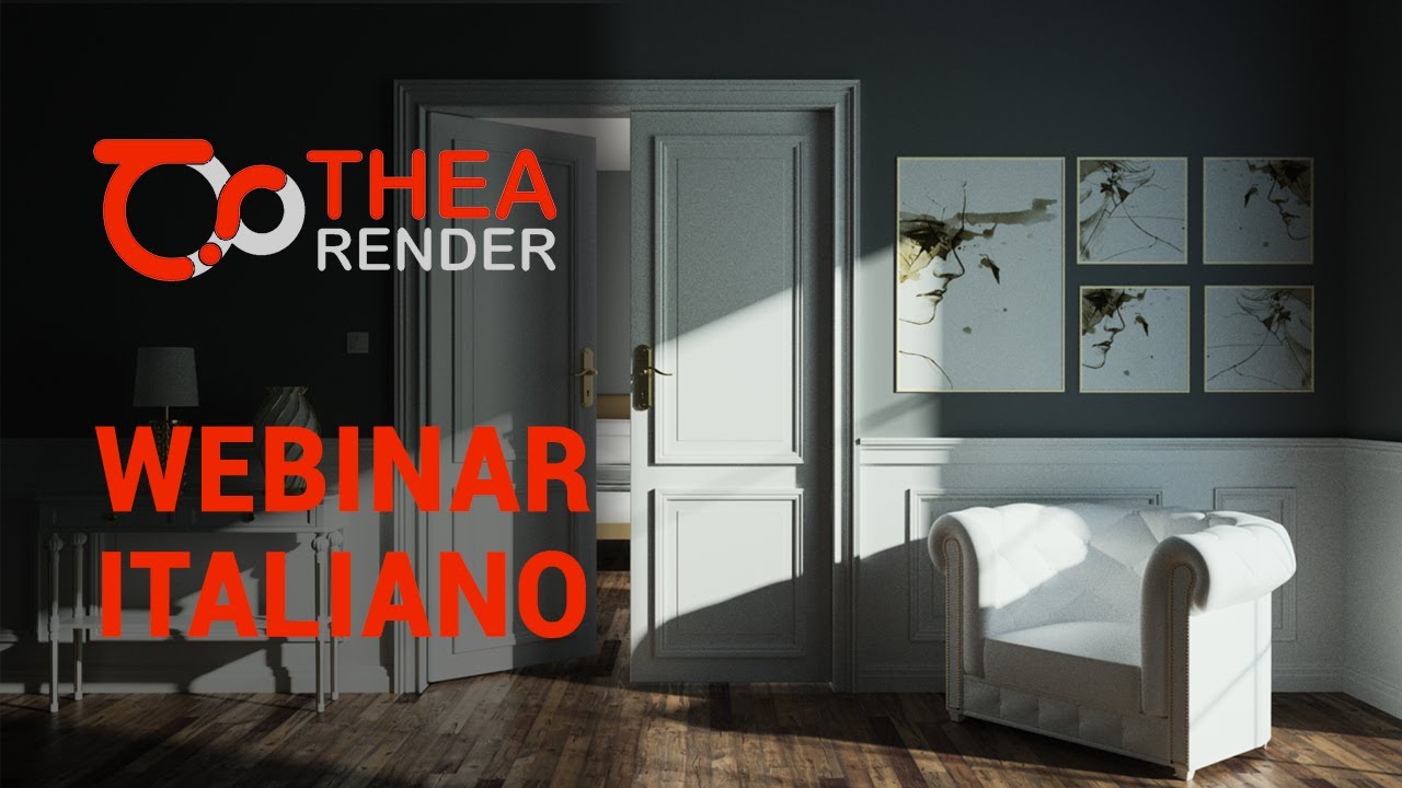 THEA RENDER per SKETCHUP - Webinar Italiano