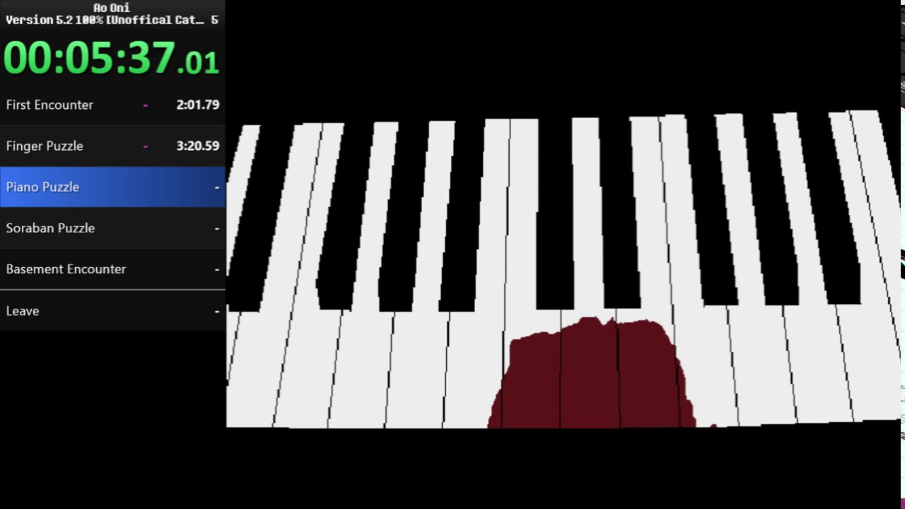 Ao Oni Version 5.2 100% Speedrun [Unoffical Category]
