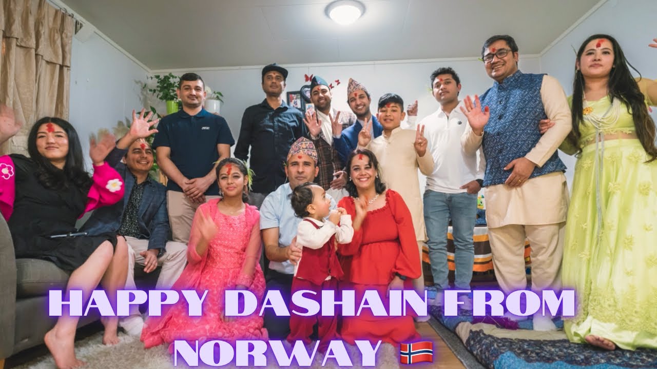 Norway ma dashain/ celebration/ Happy dashain #vlog #viral Nepali in Norway